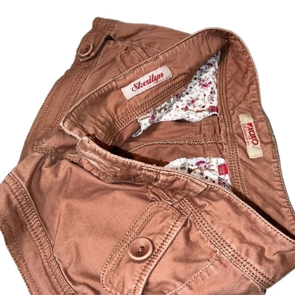XOXO Rustic Cargo Short Shorts (Size 1/2) - Picture 7 of 7